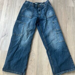 No Boundaries Jean wide leg sixe L